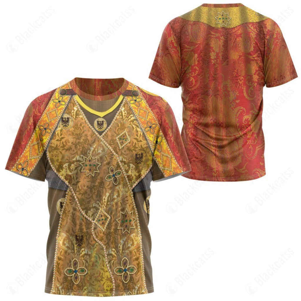 Historical Holy Roman Emperor Charlemagne Custom Apparel