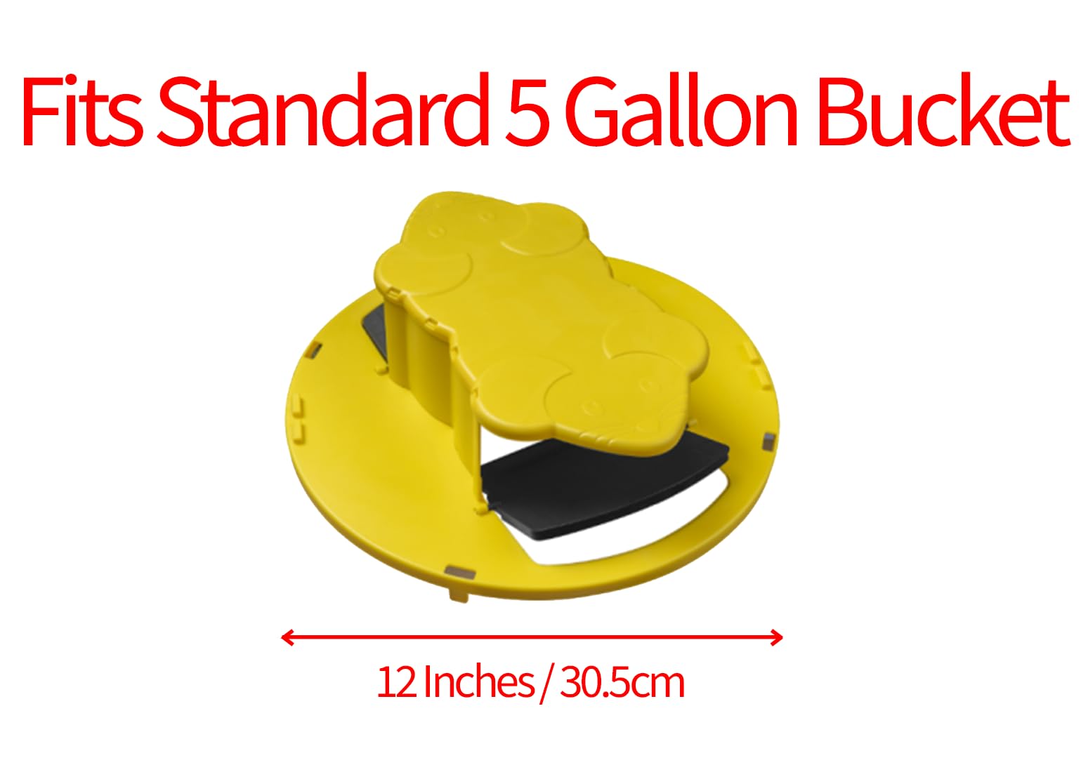 Mouse Trap Bucket Lid - Auto Reset, Flip & Slide Rat Bucket Trap, Humane Solution for Indoor/Outdoor Use, Fits 5 Gallon Buckets