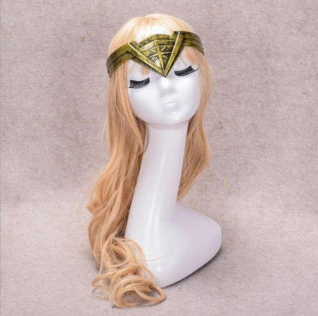 Diana Prince Princess Cosplay Headwear Superhero Halloween Accessory Prop