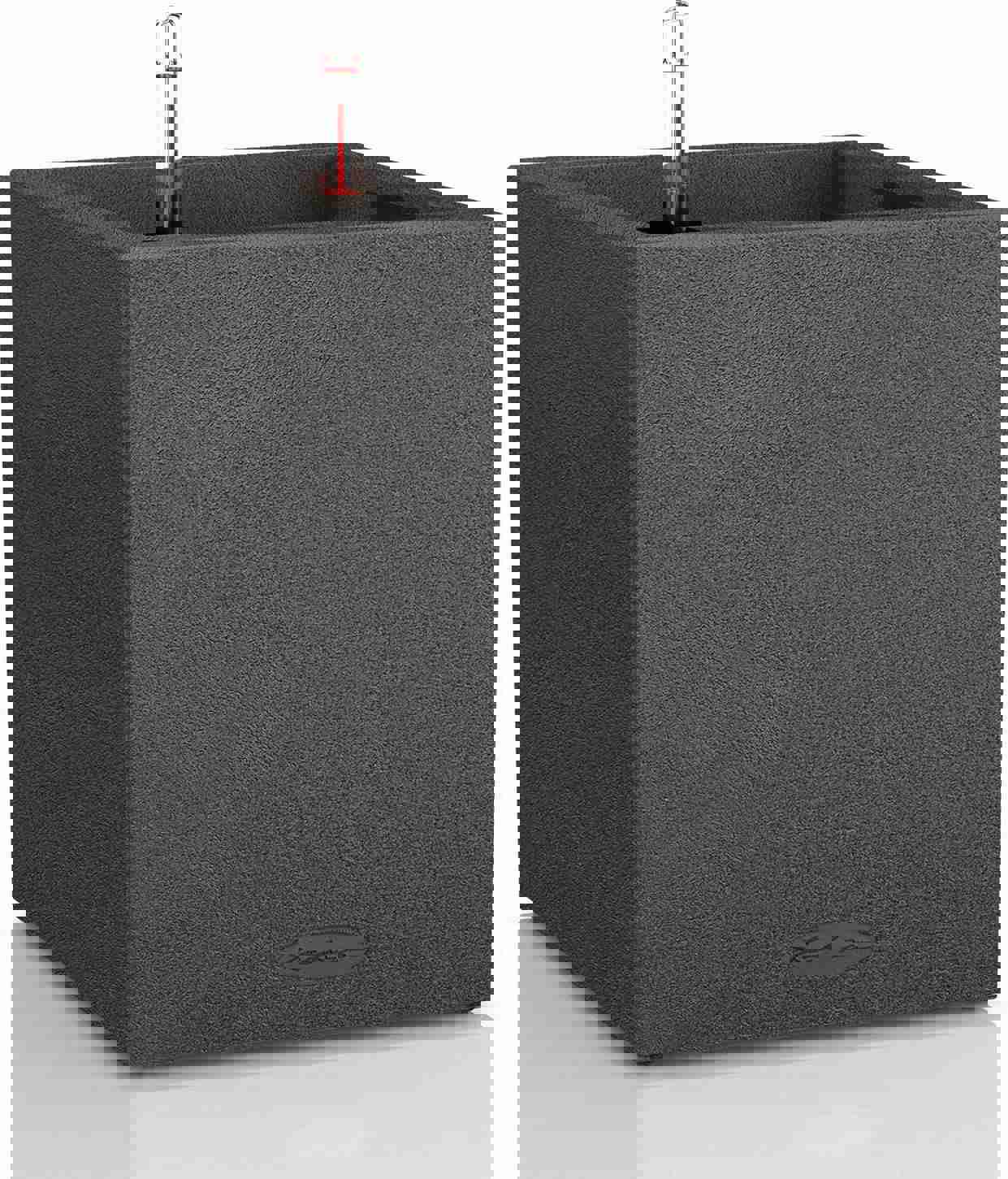 CASOLLY 13600 Canto 30 Tall Self-Watering Garden Planter for Indoor and Outdoor Use, Stone Grey