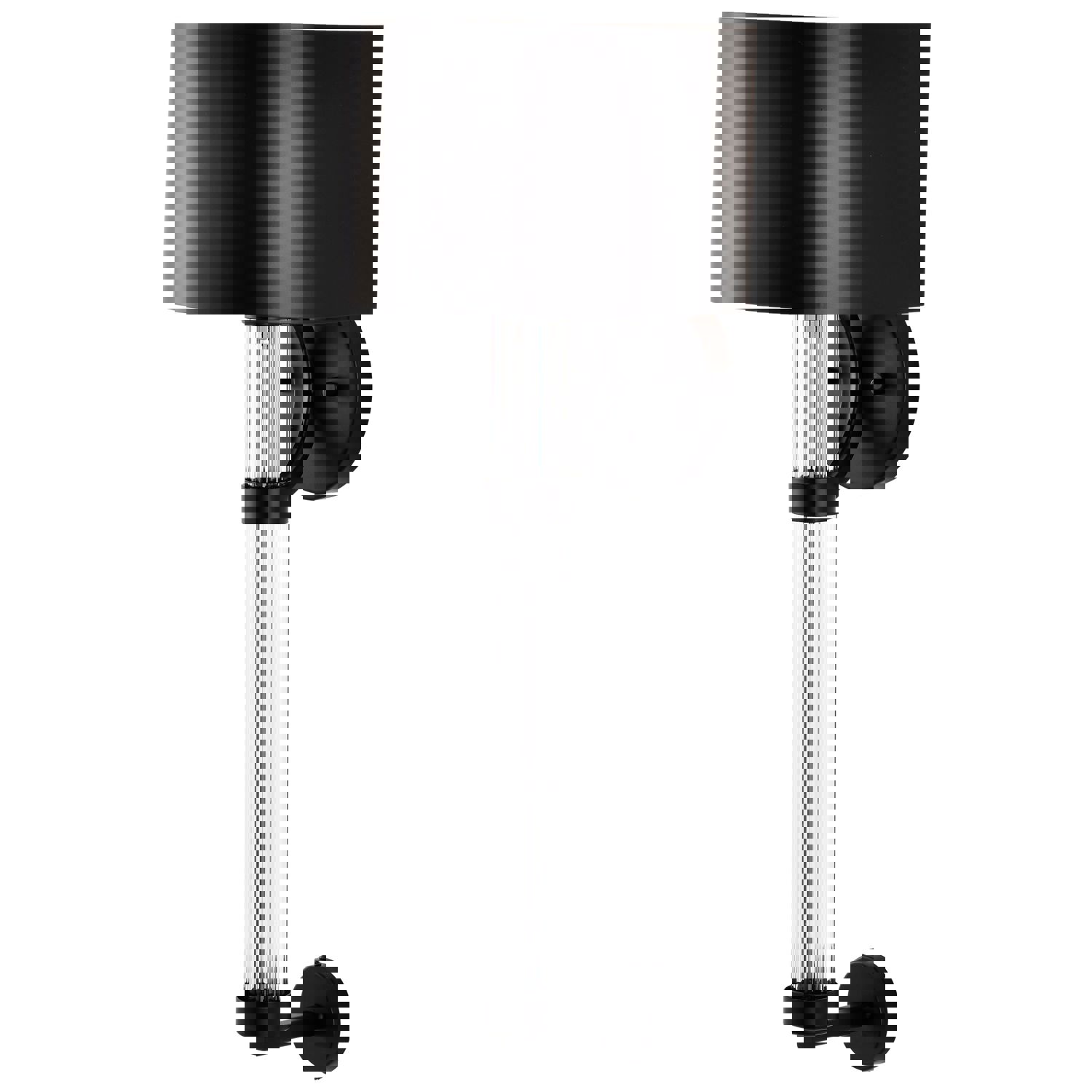 SATCO/NUVO Teagon 1 Light Wall Sconce Matte Black Finish Metal Shade (60-7756)