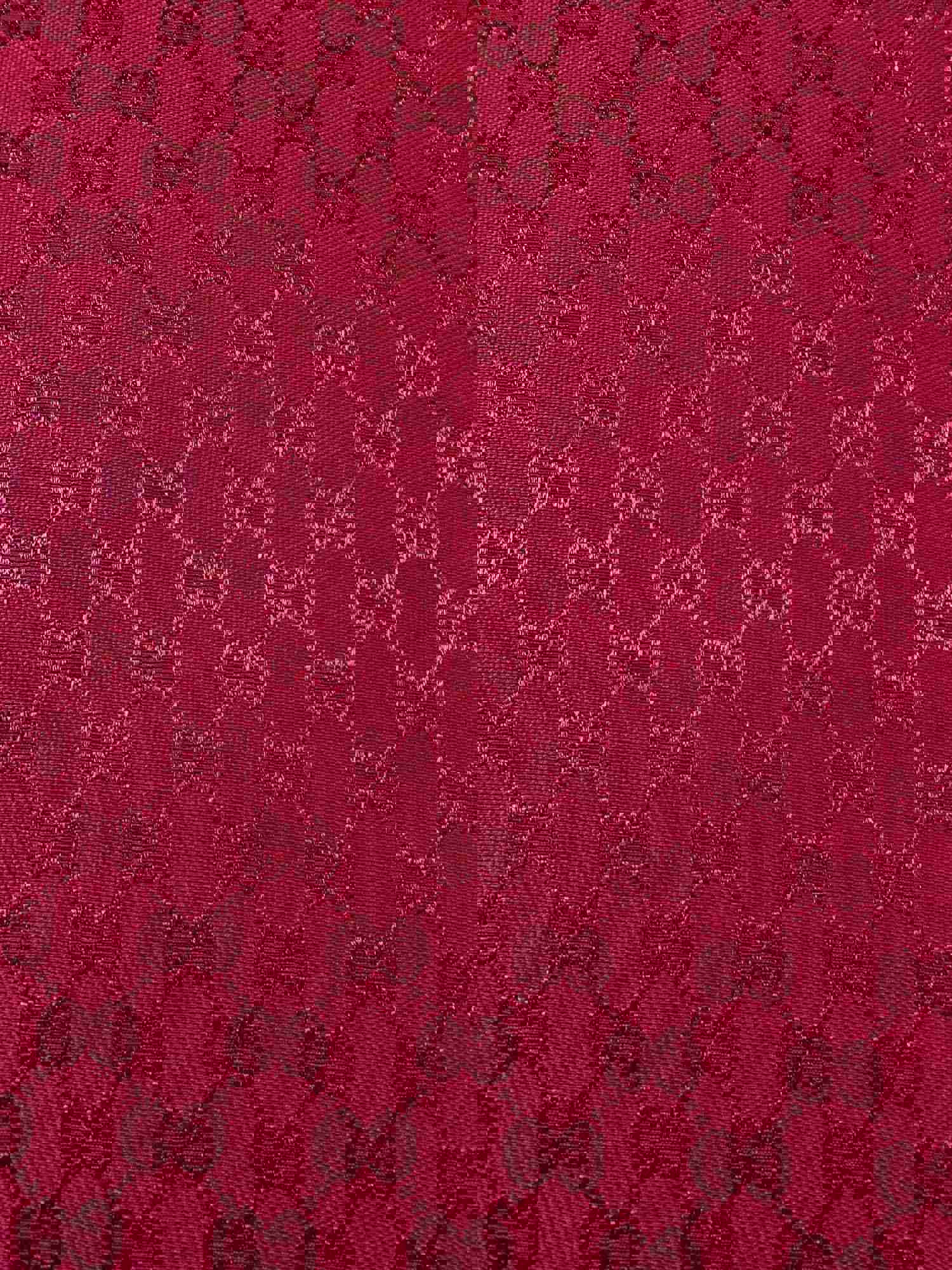 Classic GG Leather Fabric for Shoe Custom Bag Craft