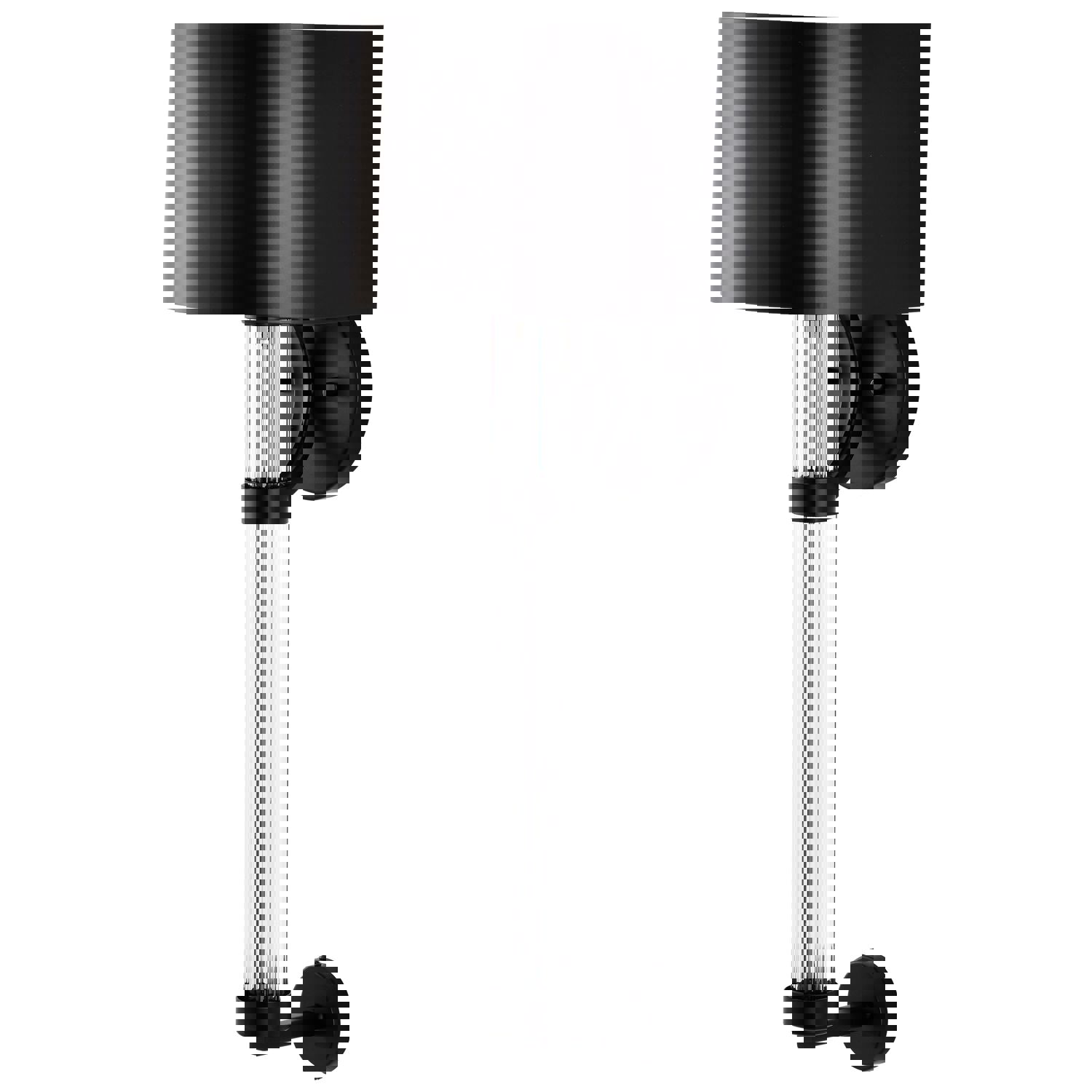 SATCO/NUVO Teagon 1 Light Wall Sconce Matte Black Finish Metal Shade (60-7756)