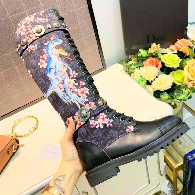CHD Boots High Flowers - Stylish and Comfortable Footwear