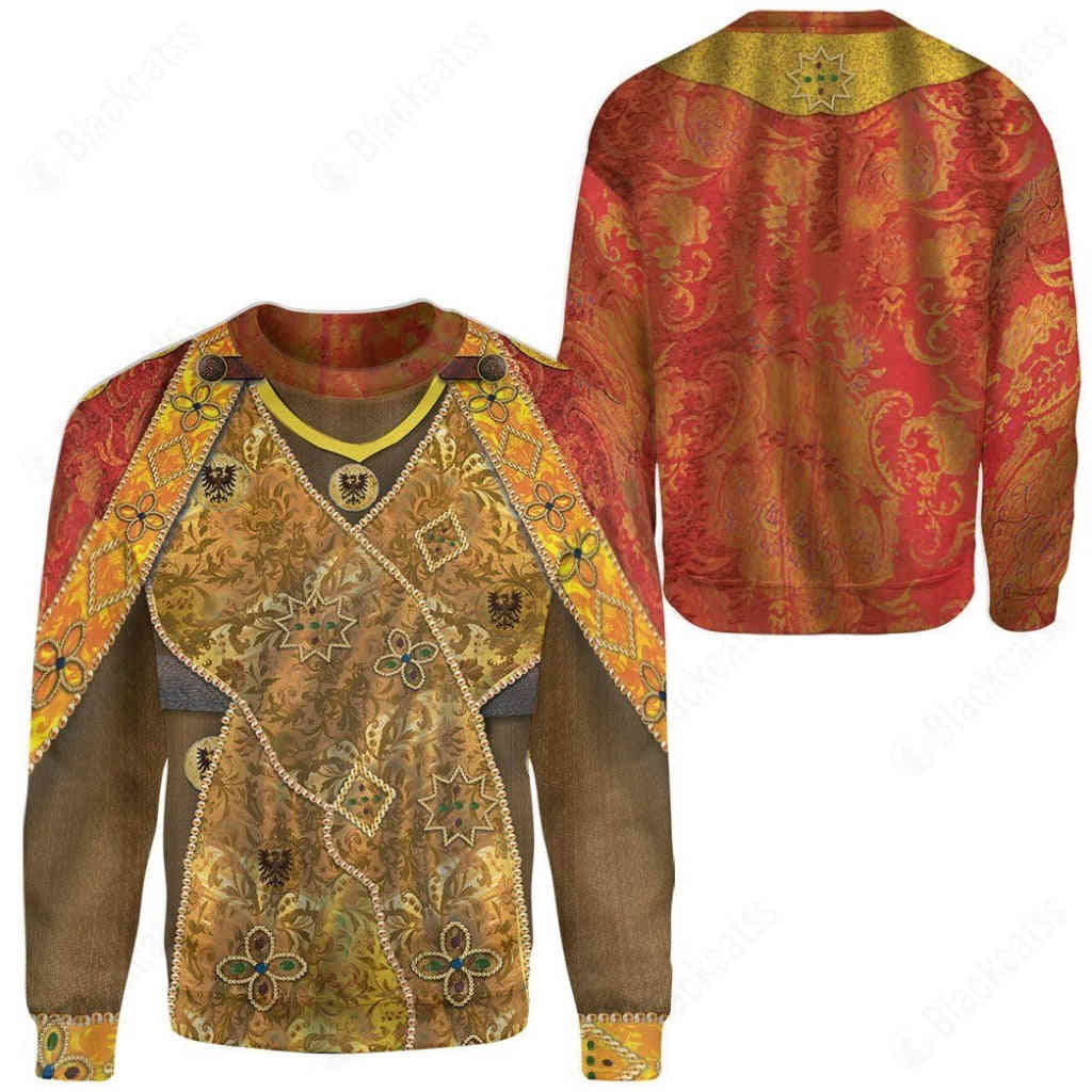 Historical Holy Roman Emperor Charlemagne Custom Apparel