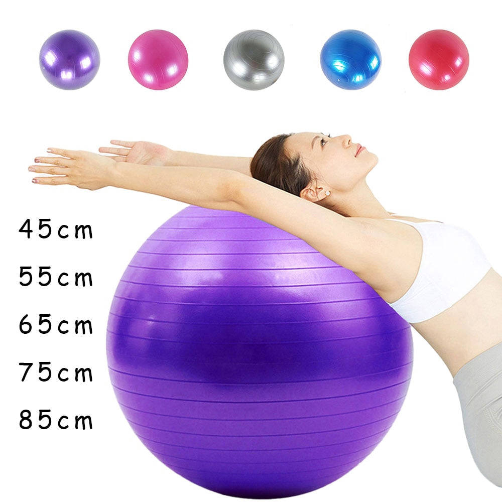Unisex PVC Fitness/Stability Ball for Yoga, Pilates, and Aerobics