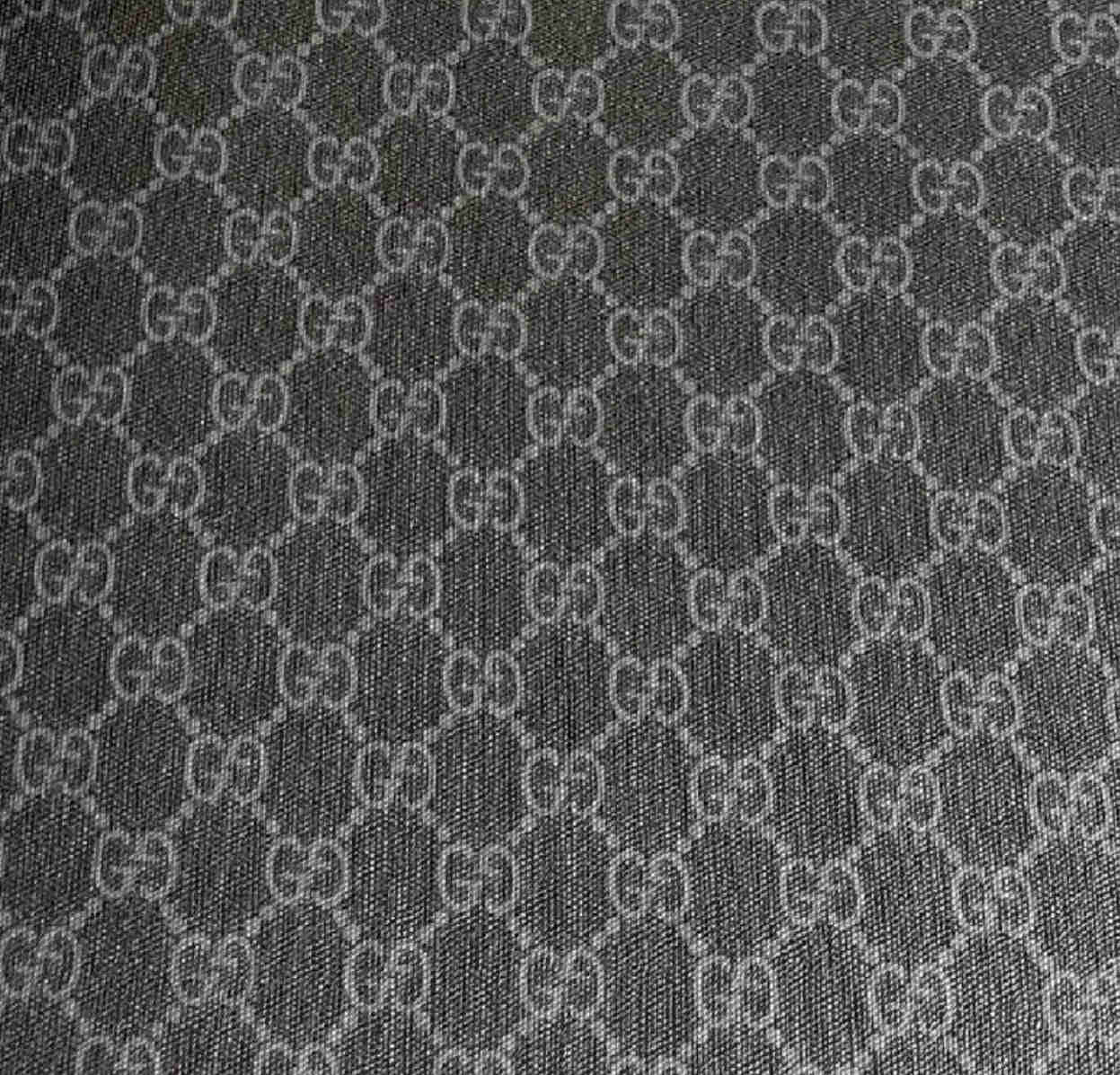 Classic GG Leather Fabric for Shoe Custom Bag Craft