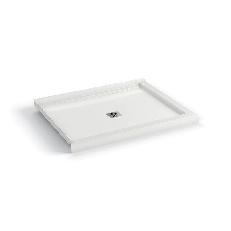 Shower Base B3X Corner Left Stabili-T White 48 x 36 Inch Acrylic