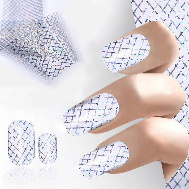 Flower Nail Art Foil Stickers Transfer Decal Tips For Manicure