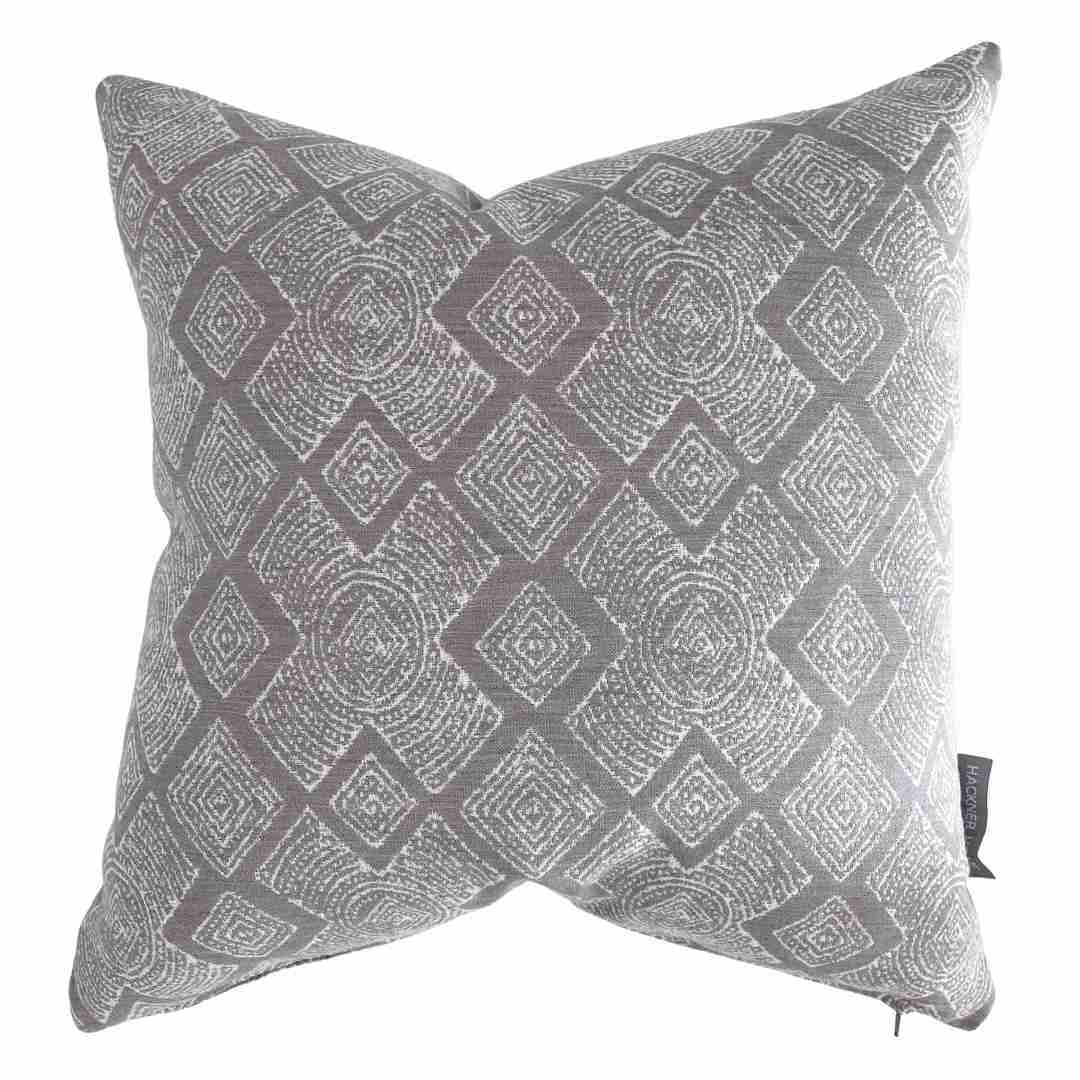 Madigan | Gray Outdoor Pillow Cover