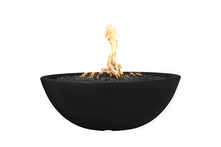 The Outdoor Plus Sedona Concrete Fire Pit with Free Cover
