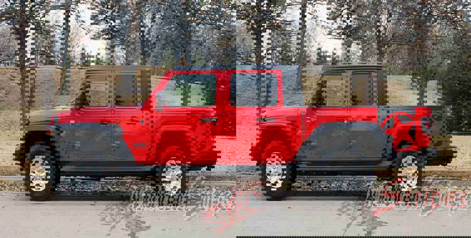 2020-2024 Jeep Gladiator Side Star Decals Boot Strap Body Vinyl Graphic Stripes Kit