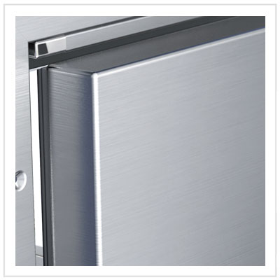 Vitrifrigo DW210IXD1-EXI-1 Stainless Steel Double Drawer Top Freezer with Ice Maker / Bottom Refrigerator