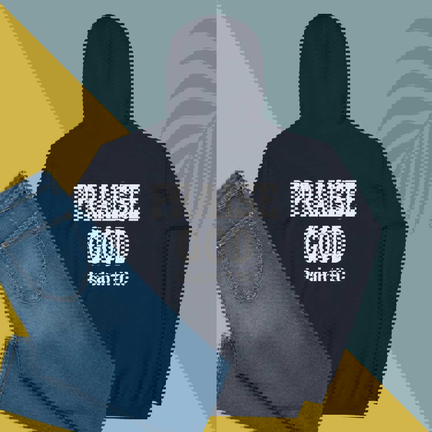 F&H Christian Praise God Two Sided Hoodie