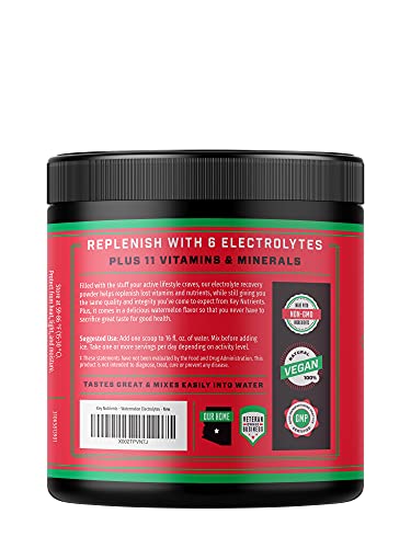 KEY NUTRIENTS Electrolyte Powder - Sugar Free, Keto Hydration Supplement with 6 Key Electrolytes & Vitamins