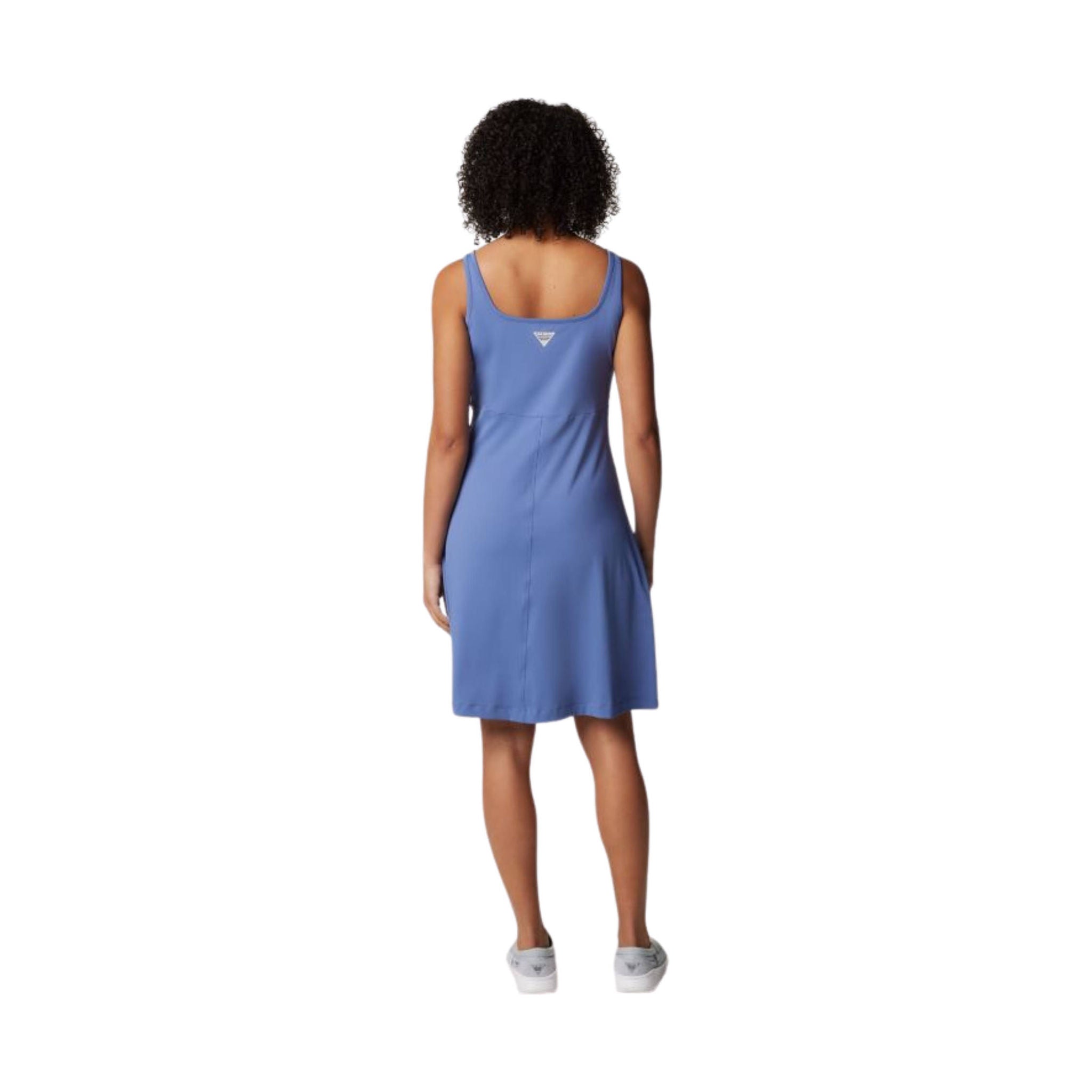 Columbia Women's PFG Freezer III Dress - Blue Bell/Violet Sea