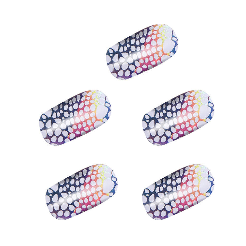 Flower Nail Art Foil Stickers Transfer Decal Tips For Manicure