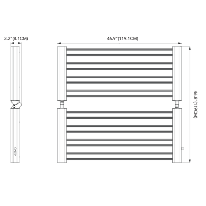 Growers Choice X TSL Horti Tech ROI-E720 LED Grow Light