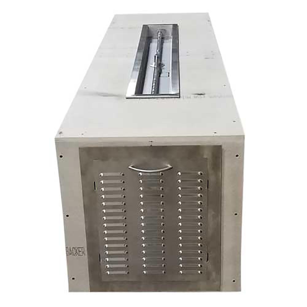 Rectangle Interlink Burner Unfinished LPT Fire Pit Enclosure by HPC Fire