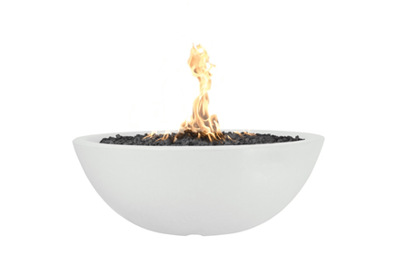 The Outdoor Plus Sedona Concrete Fire Pit with Free Cover