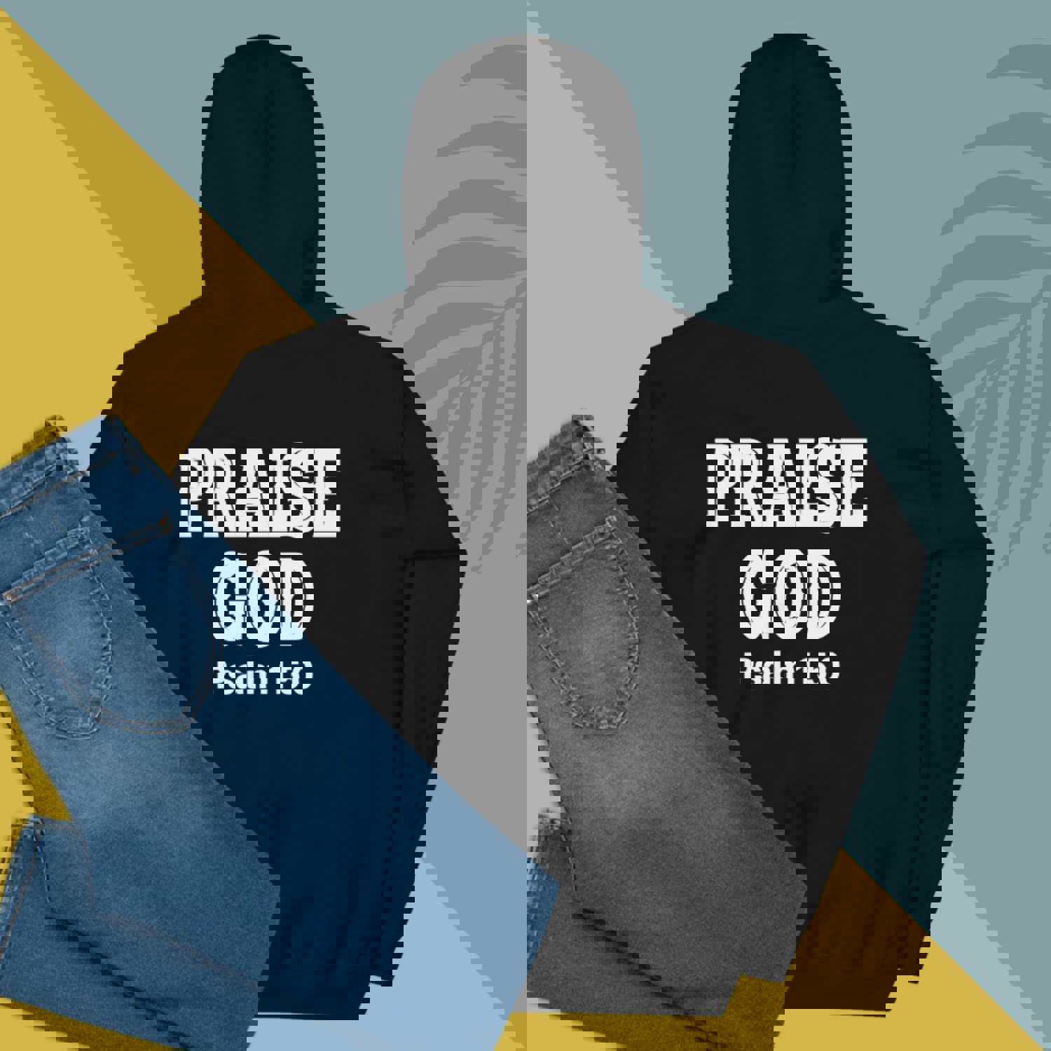 F&H Christian Praise God Two Sided Hoodie