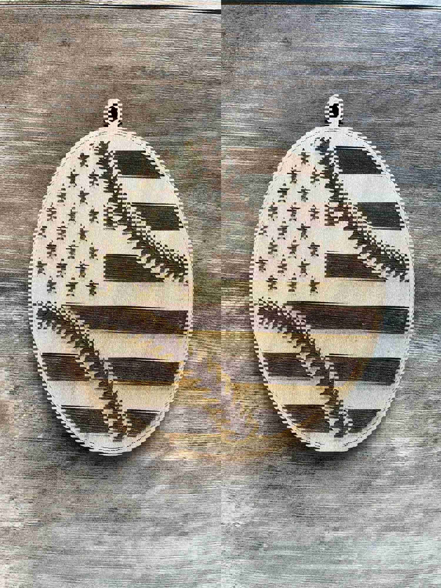 Personalized Baseball Christmas Ornament - MLB Flag Sports Gift