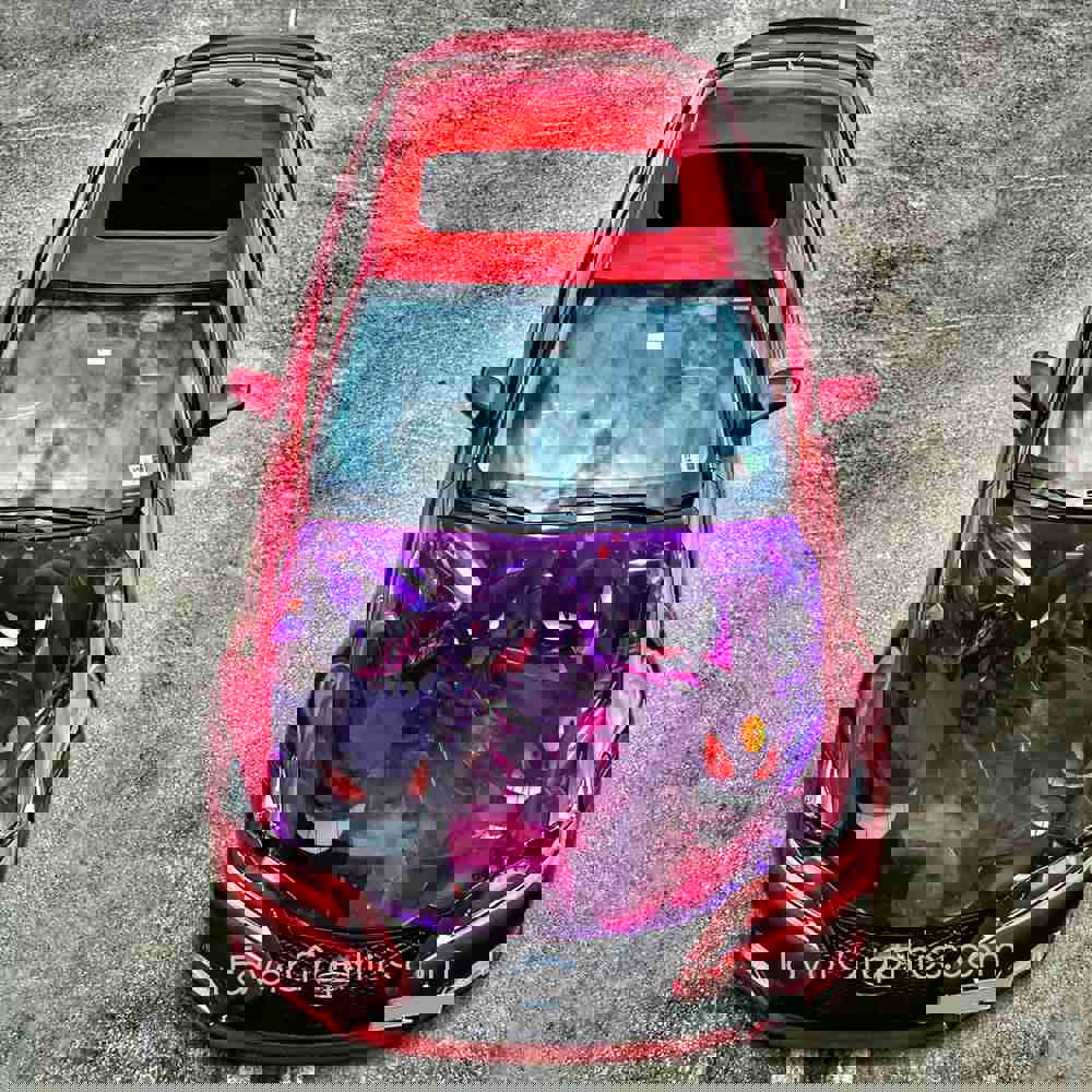 Gengar (Pokemon) Itasha Car Vinyl Hood Wrap Decal Sticker