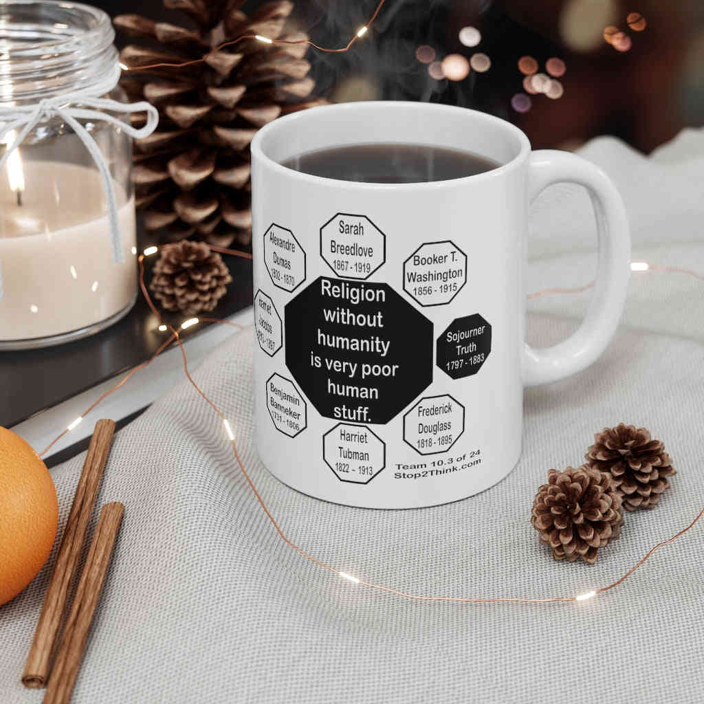 MW-10.3 - Sojourner Truth Quote Ceramic Mug - 11 oz