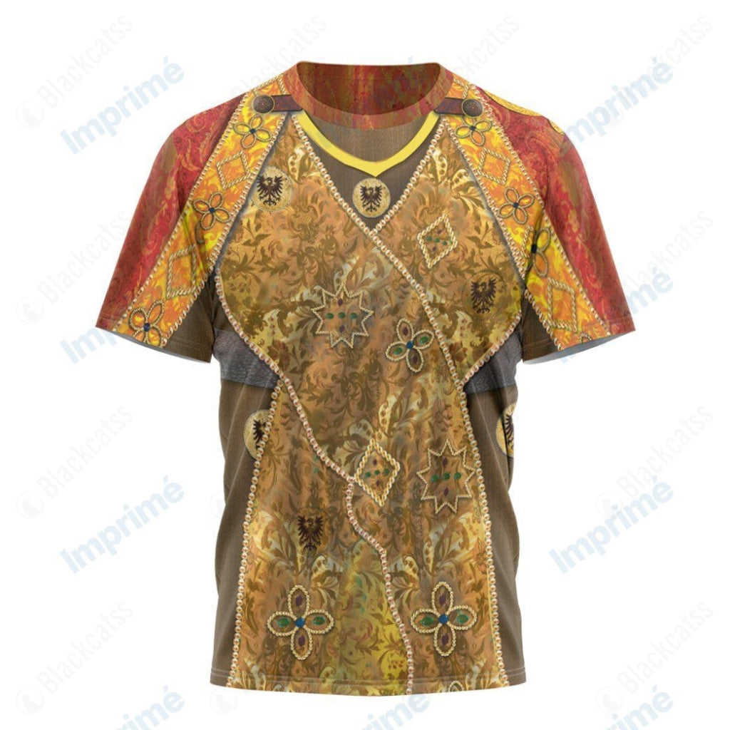Historical Holy Roman Emperor Charlemagne Custom Apparel