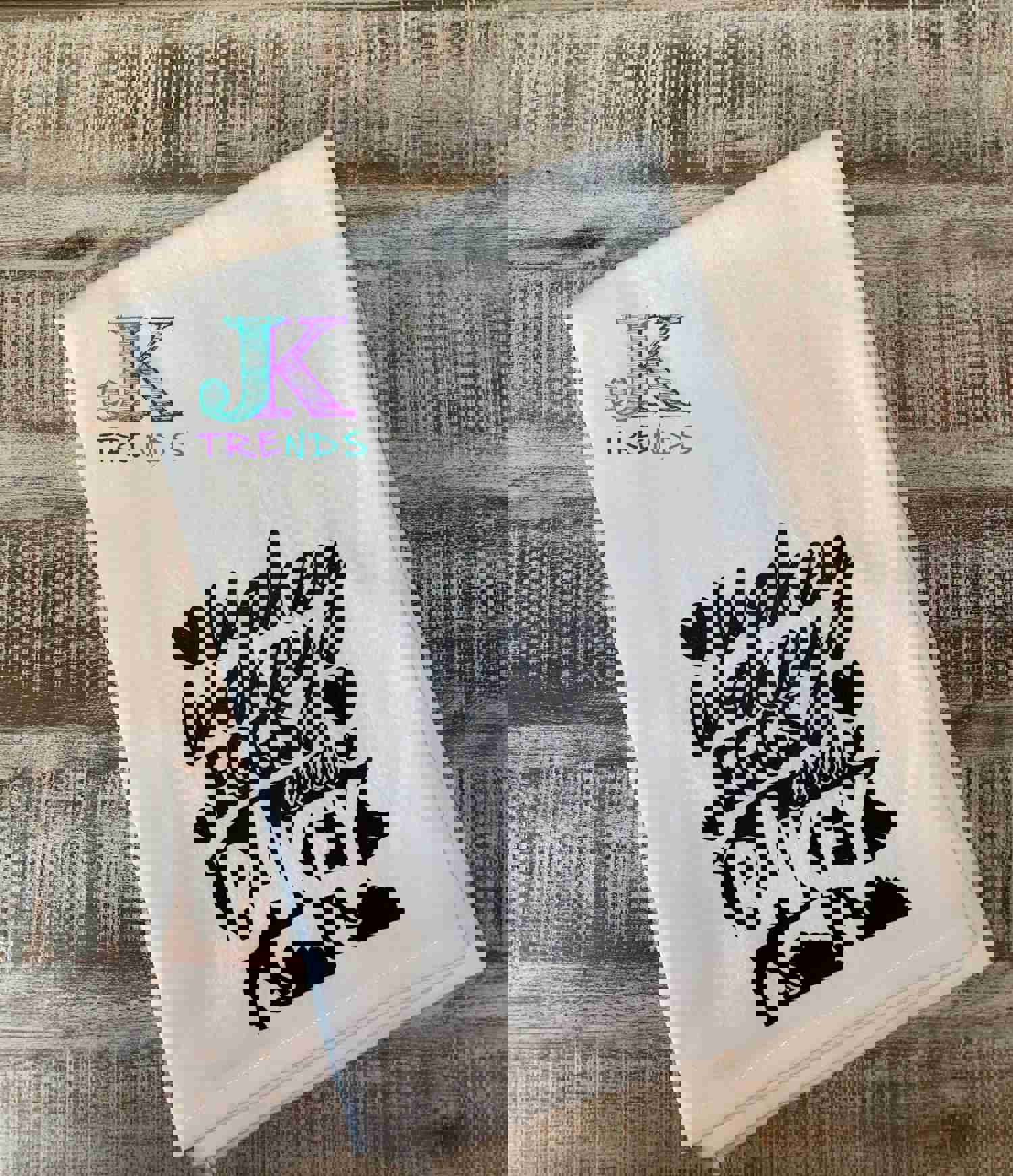 Wakey Wakey Eggs and Bakey Kitchen Towel - Perfect Gift for Any Occasion