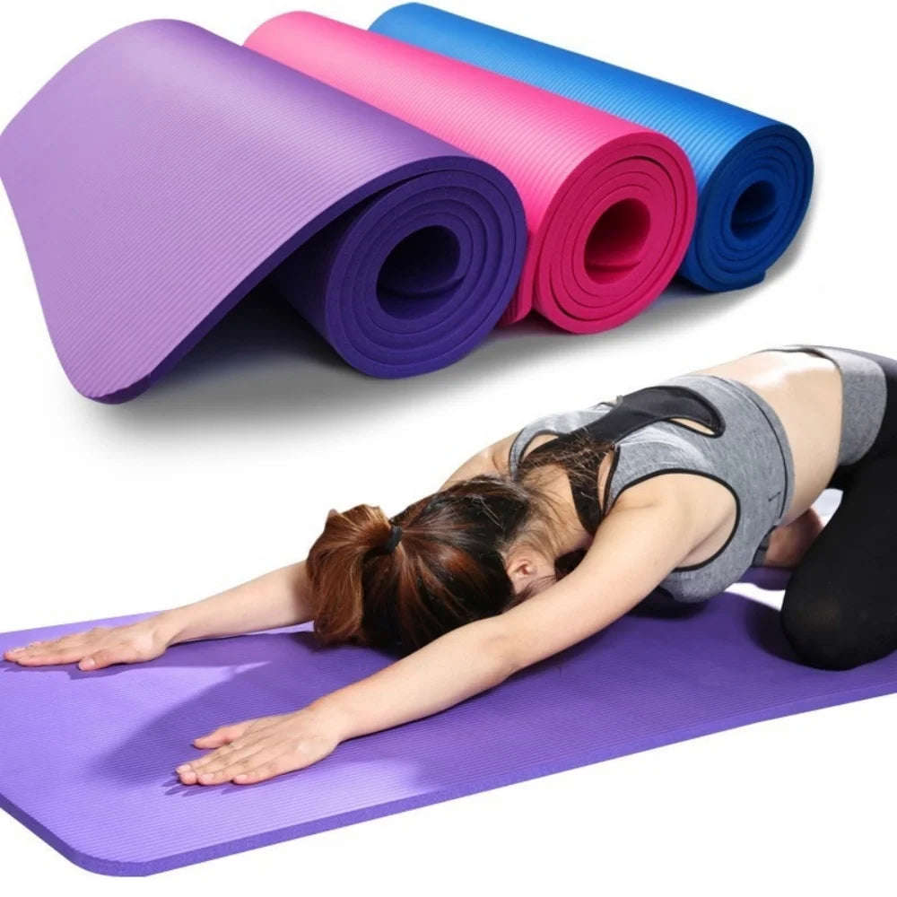 Premium Anti-Slip Yoga Mat for Sports and Fitness - 3MM-6MM Thick EVA Comfort Foam