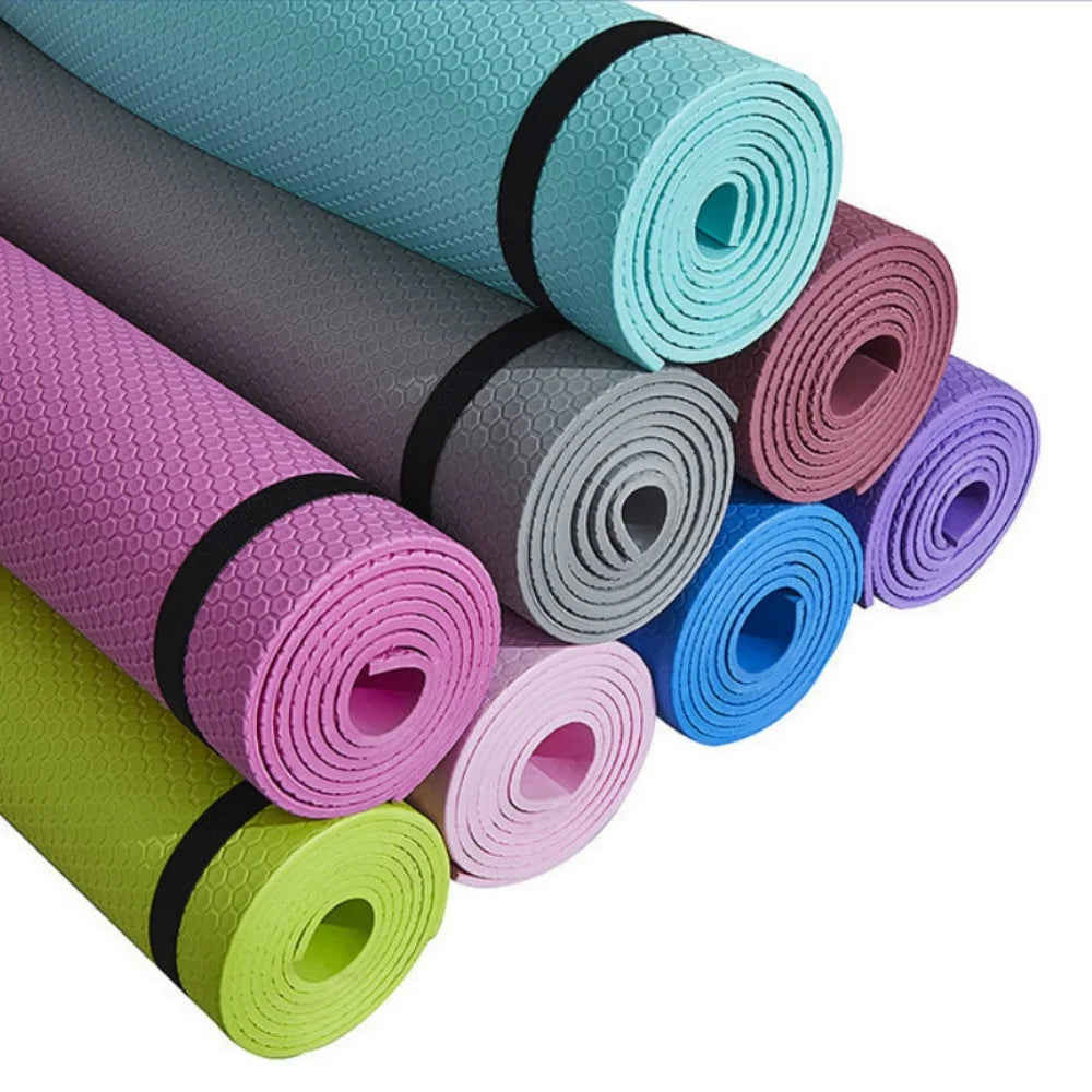 Premium Anti-Slip Yoga Mat for Sports and Fitness - 3MM-6MM Thick EVA Comfort Foam