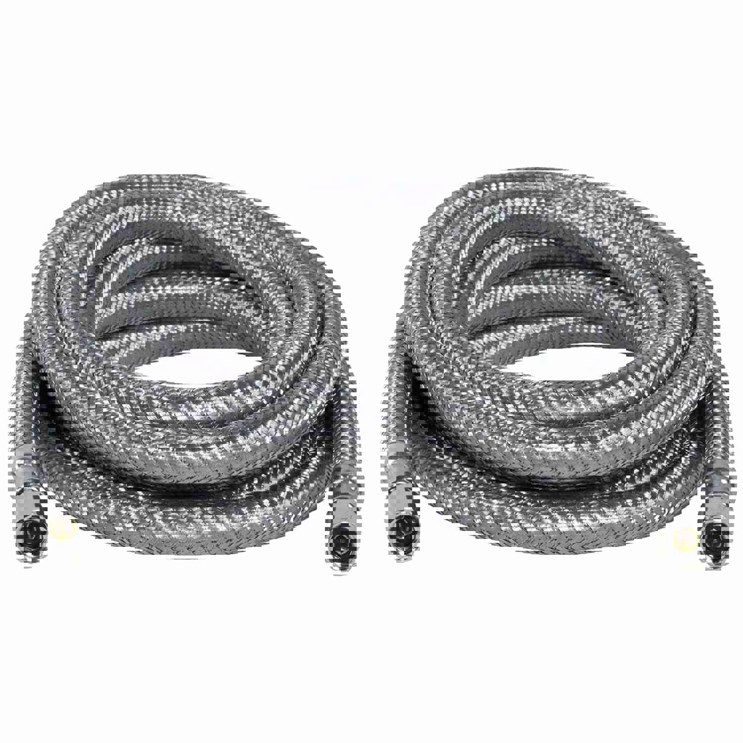 Braided Stainless Steel Ice Maker Connector, 10ft - Durable & Flexible
