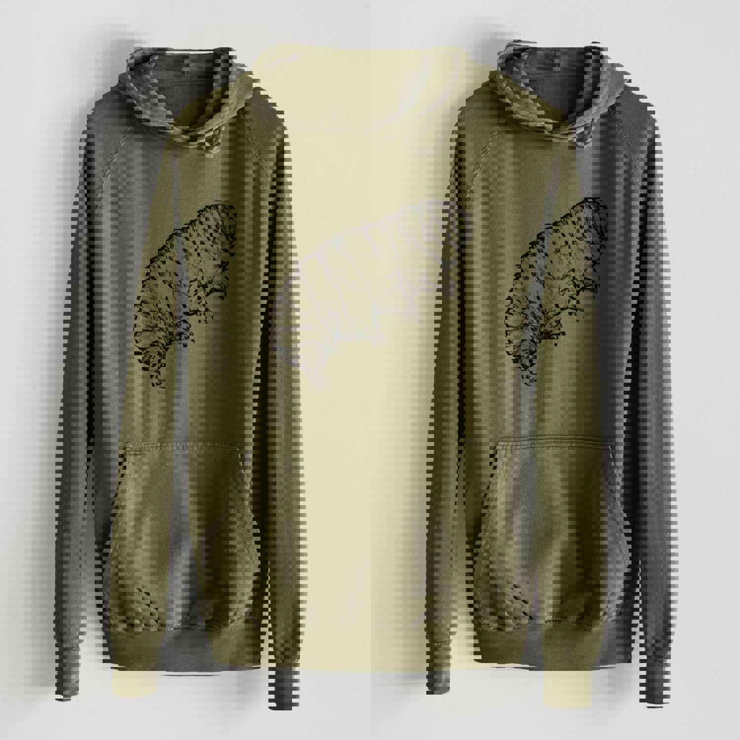 Tardigrade - Tardigrada - Mid-Weight Unisex Vintage 100% Cotton Hoodie