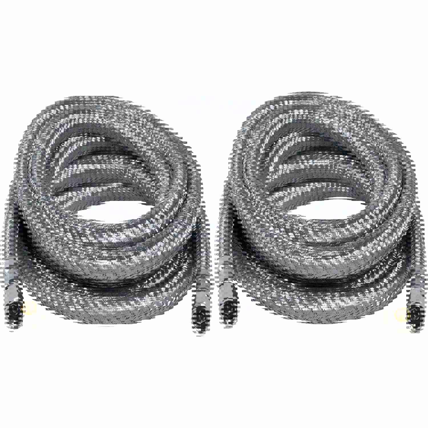 Braided Stainless Steel Ice Maker Connector, 10ft - Durable & Flexible
