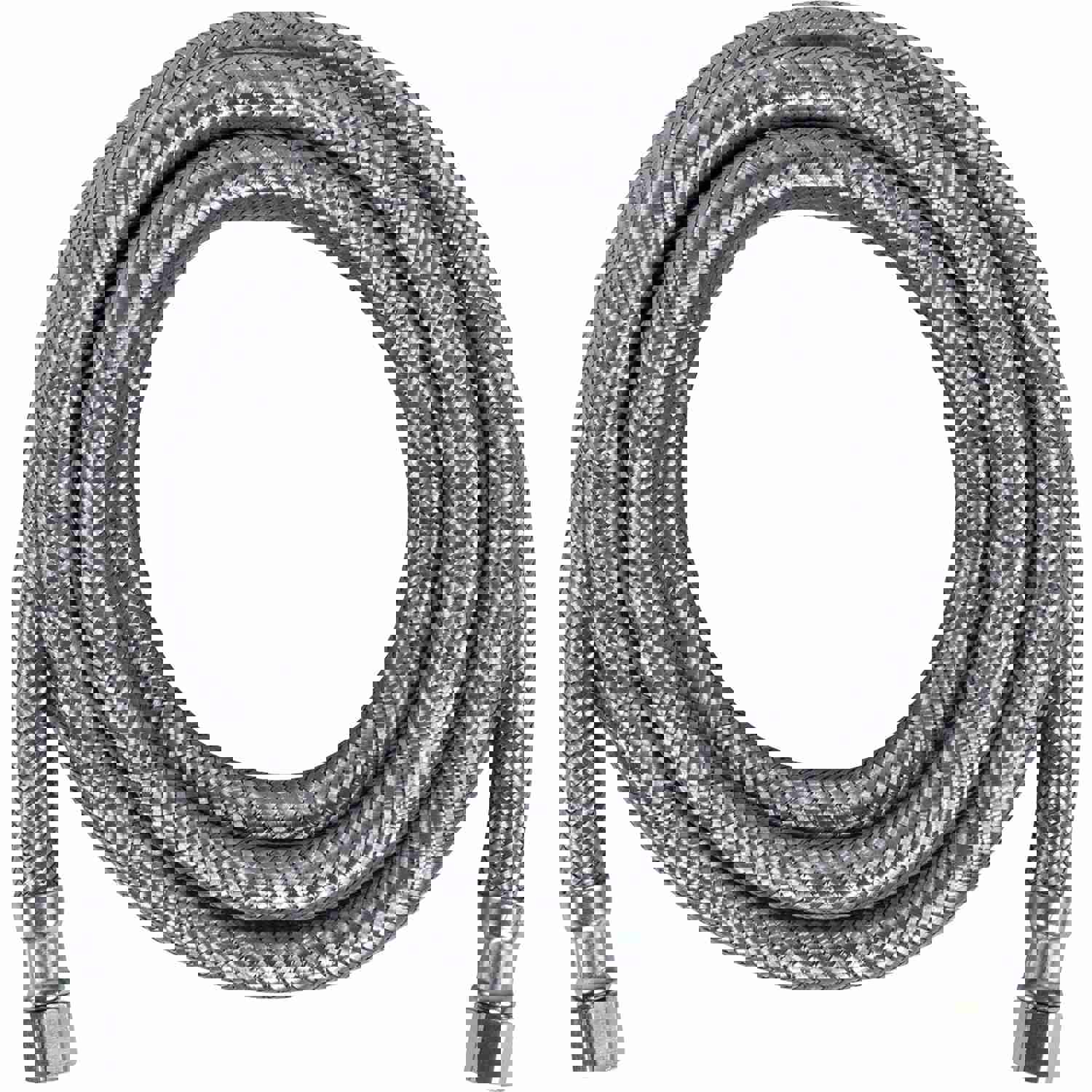 Braided Stainless Steel Ice Maker Connector, 10ft - Durable & Flexible
