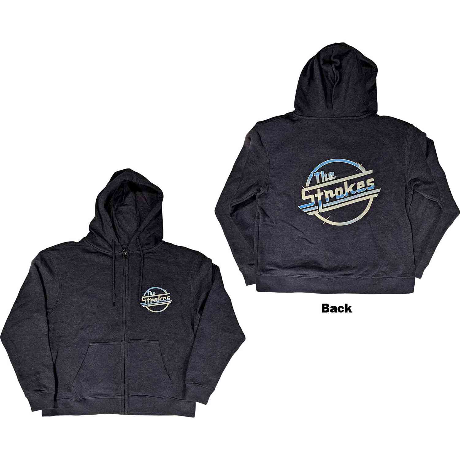 THE STROKES Attractive Hoodie, OG Magna - Official Licensed Unisex Zipped Hoodie
