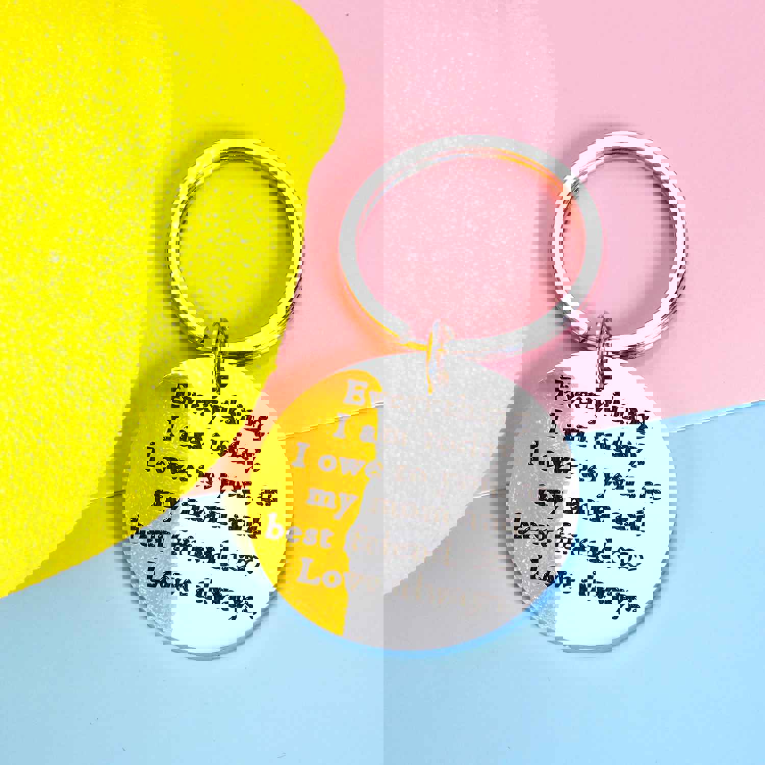 Sentimental Keychain Gift for Mom - Perfect for Mother's Day, Birthday, Valentine's Day, Christmas, and More