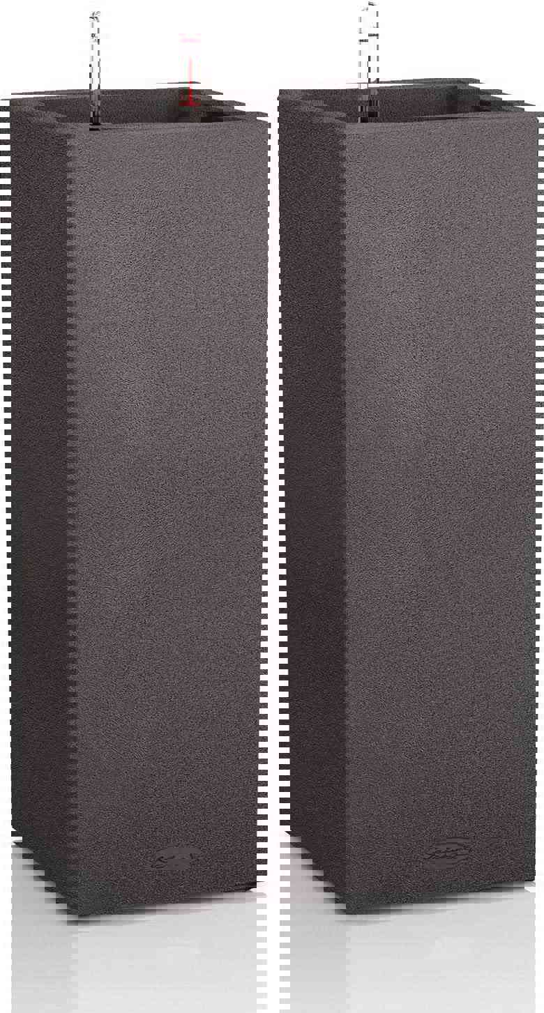 CASOLLY 13600 Canto 30 Tall Self-Watering Garden Planter for Indoor and Outdoor Use, Stone Grey