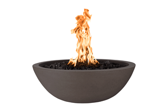 The Outdoor Plus Sedona Concrete Fire Pit with Free Cover