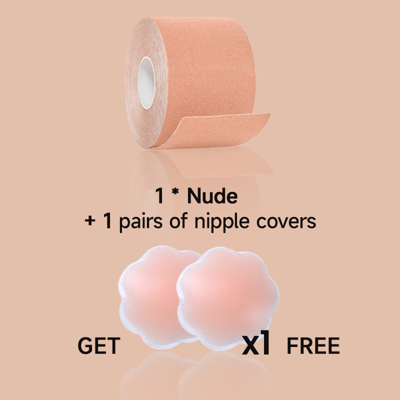 LauraCollection® Sticky Boob Tape - NUDE [BUY 1 GET 2 FREE]