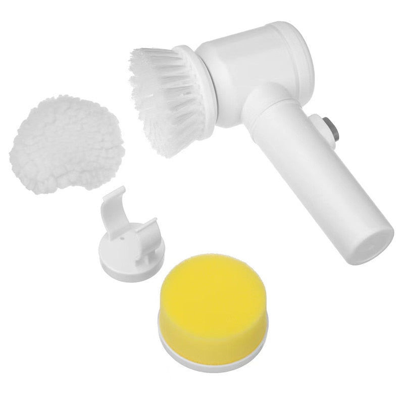 Upgraded Kitchen Dishwashing Brush with Auto Detergent Dispenser