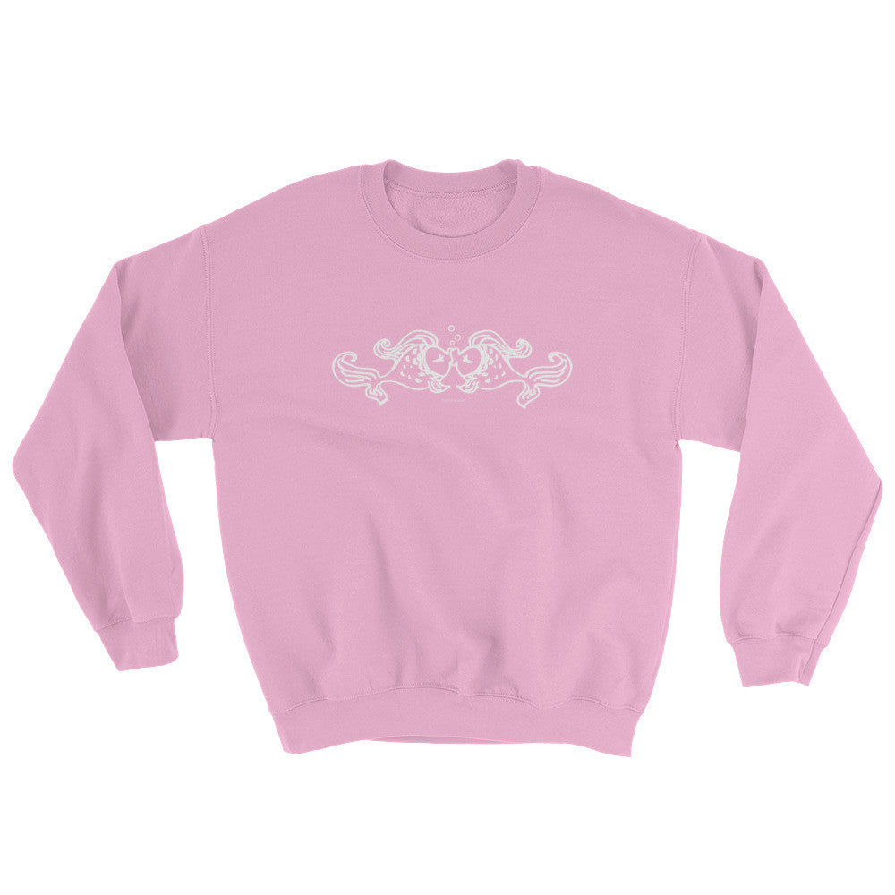 Fish Kiss Sweatshirt - Warm and Stylish Unisex Sweater