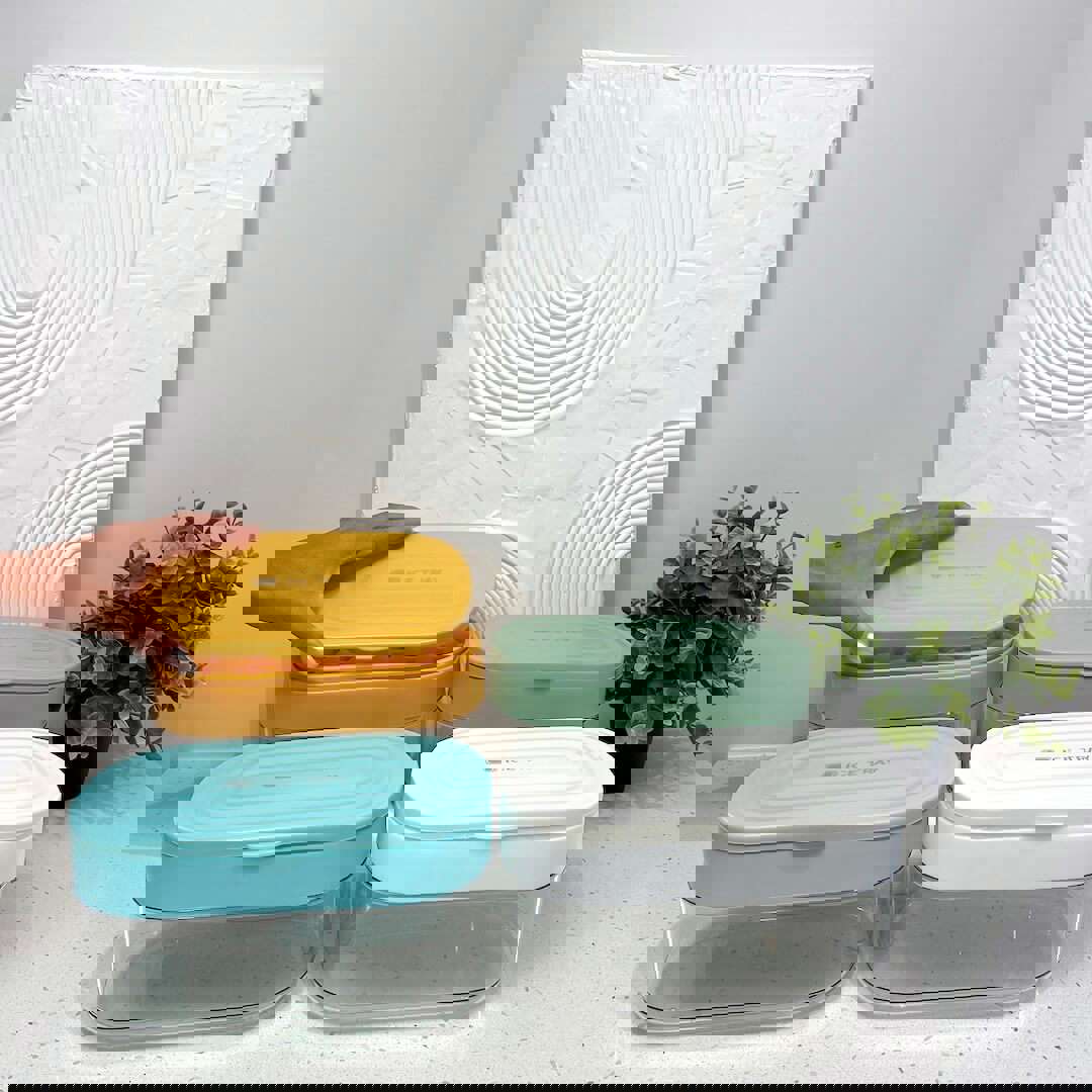 Pastel 2 in 1 Round Ice Cube Maker with Silicone Storage Box