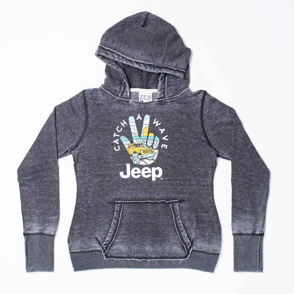 Jeep - Catch A Wave Womens Hoodie