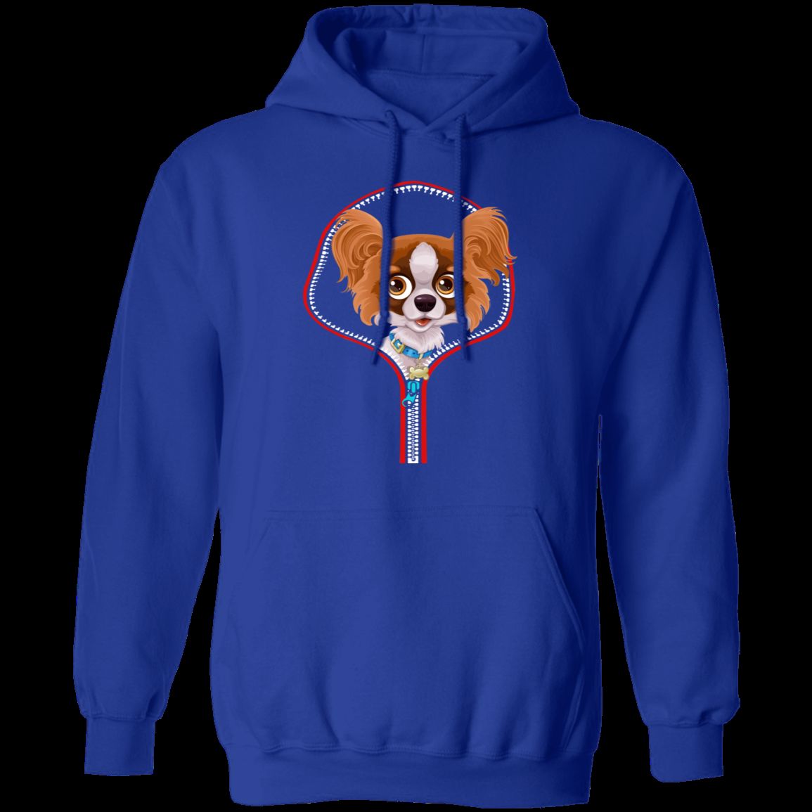 PAPILLON ZIP-DOWN LADIES Pullover Hoodie 8 oz