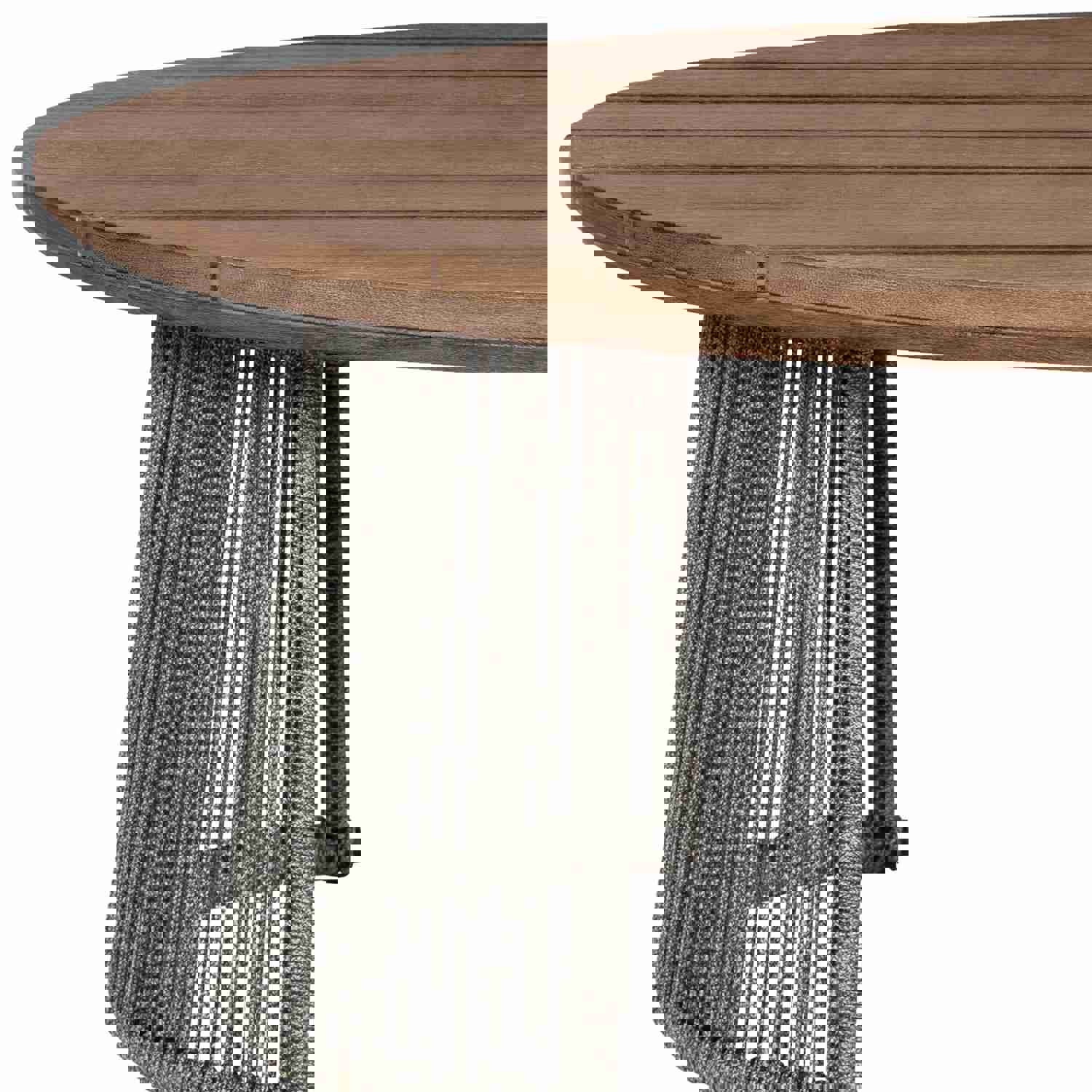 Benicia Outdoor Patio Oval Coffee Table