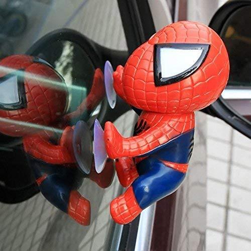 ElementDigital(TM) Cute Super Hero Spider-man Doll Toy with Suction Cups for Car Accessories (2 PC)