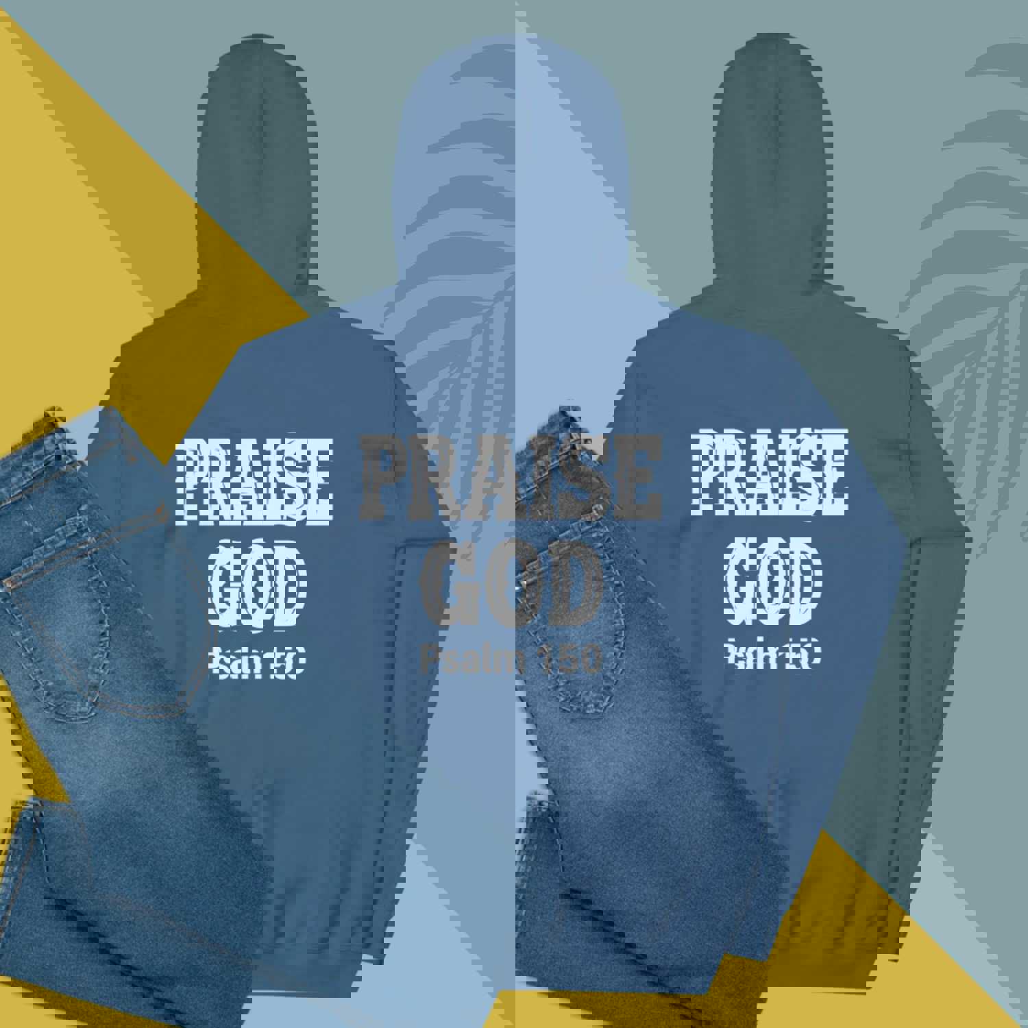 F&H Christian Praise God Two Sided Hoodie