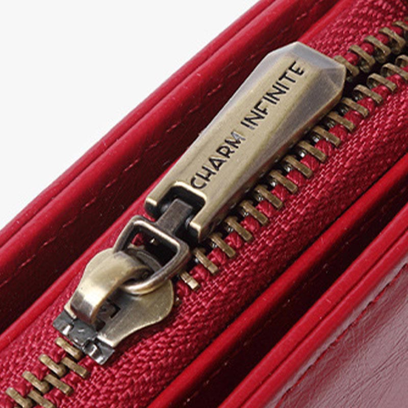 Large Capacity Genuine Leather Crossbody Phone Bag for Women